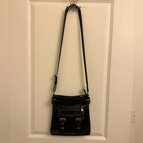 Black Crossbody Bag - Picture 1 of 10
